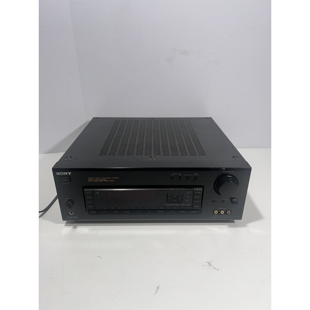 Sony STR-D1015 FM Stereo FM-AM Receiver Audio Video Control Center Black